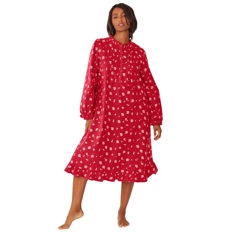Flannel gowns at walmart hotsell
