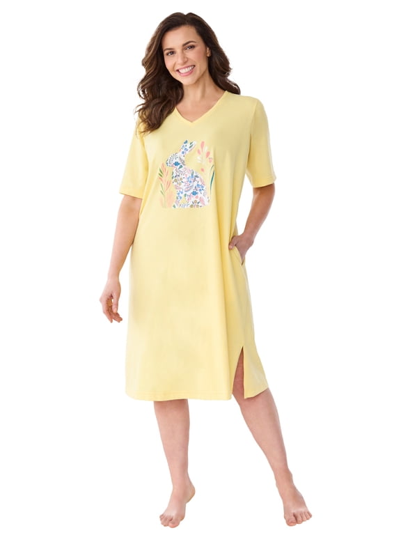 Women's Plus Size Graphic Sleepshirt