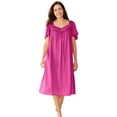 thumbnail image 1 of Only Necessities Plus Size Silky 2-Piece PJ Set, 1 of 3