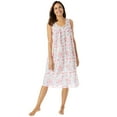 thumbnail image 1 of Only Necessities Plus Size Sleeveless Button Front Night Gown, 1 of 2
