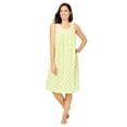 thumbnail image 1 of Only Necessities Plus Size Sleeveless Button Front Night Gown, 1 of 4