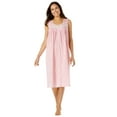 thumbnail image 1 of Only Necessities Plus Size Sleeveless Button Front Night Gown, 1 of 2