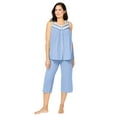 thumbnail image 1 of Only Necessities Plus Size Sleeveless Pj Capri Set, 1 of 3