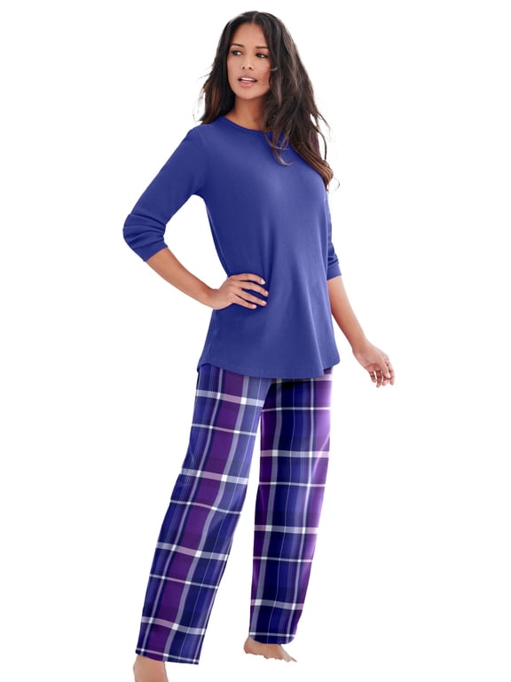 Plus Size Thermal PJ Set