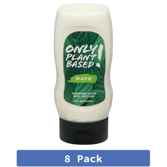 Only Plant-Based Mayonnaise Original Plant Based 11 oz (Pack Of 8)