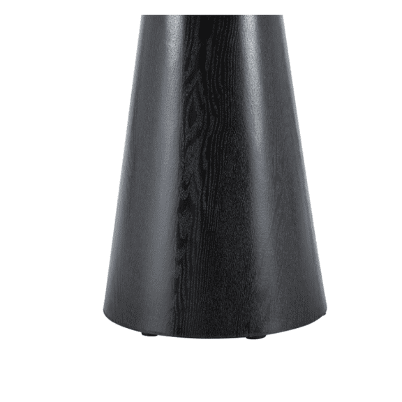 Only Table Leg Black MDF Cone Shape Modern Dining Table Replacement