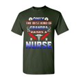 thumbnail image 1 of Only The Best Kind Of Grandpa Raises A Nurse Funny Gift DT Adult T-Shirt Tee, 1 of 2