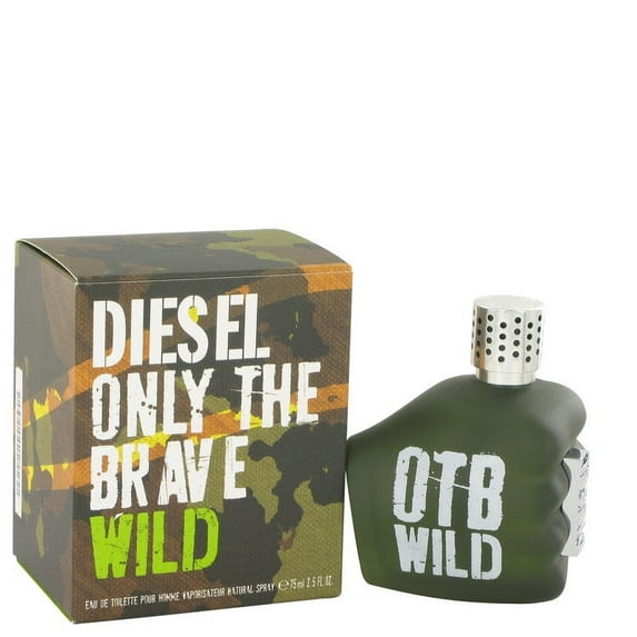 Only The Brave Wild Eau De Toilette Spray 2.5 oz For Men 100% authentic perfect as a gift or just everyday use