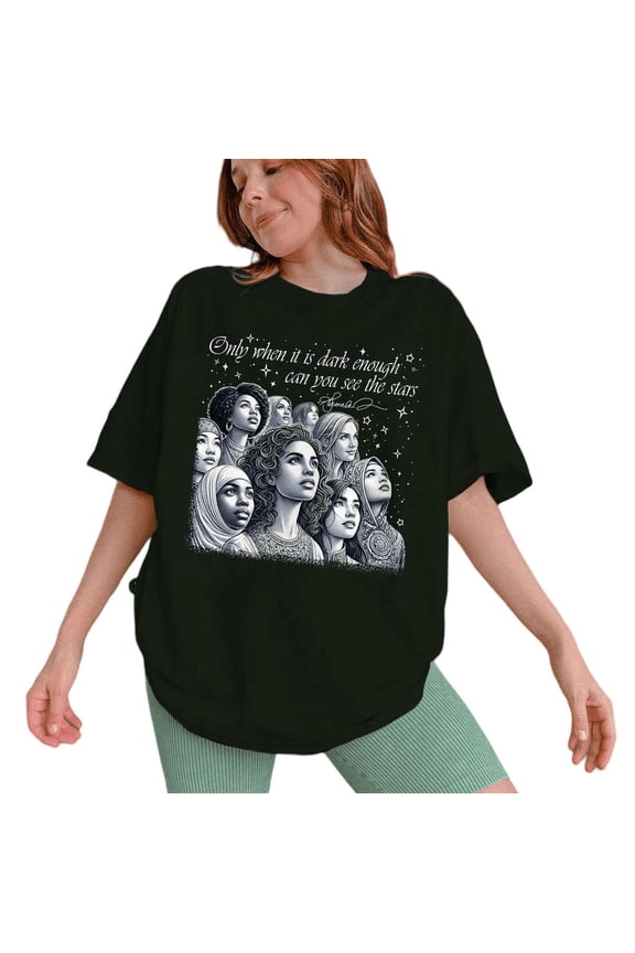 Only When It Is Dark Enough Can You See the Stars Shirt, Kamala Harris Shirt, Feminist Shirt, Pro Choice Shirt, Reproductive Rights