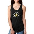 thumbnail image 1 of Only You Gold Glitter Star Racerback Tank Women -Image by Shutterstock, Female Large, 1 of 4