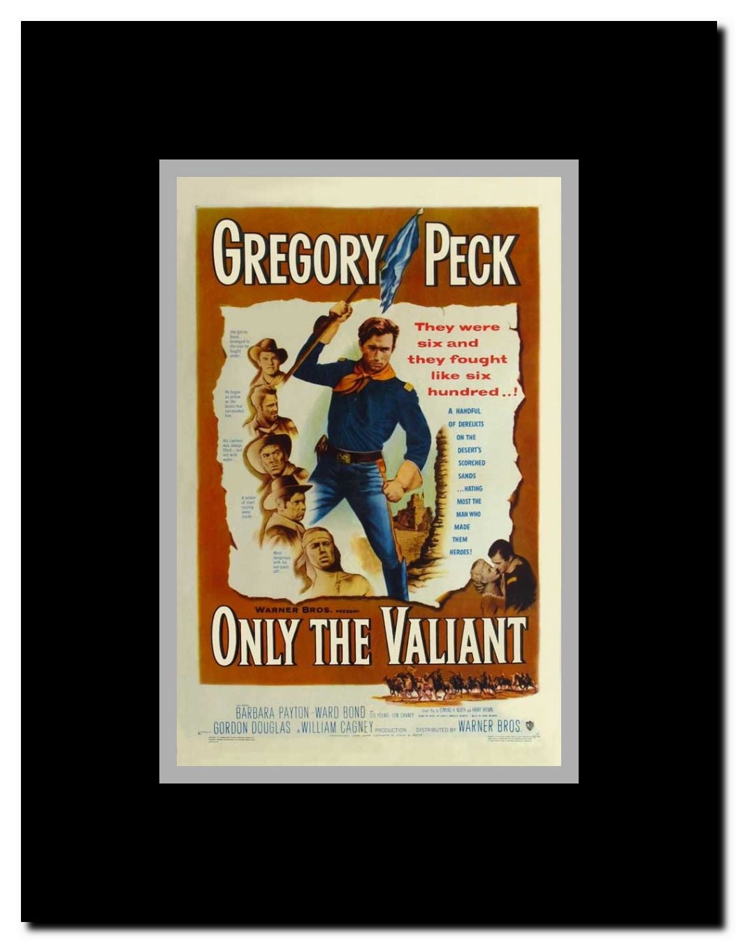Only the Valiant Framed Movie Poster
