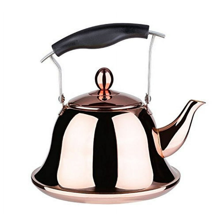2.1 Quarts Stainless Steel Whistling Tea Kettle Office Kitchen