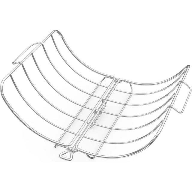 Onlyfire Turkey Roasting Rack, Stainless Steel Detachable Poultry