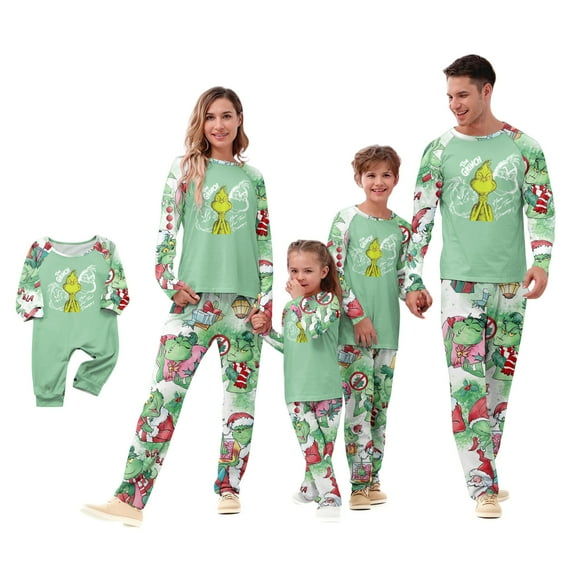 Onlypjs Family Christmas Pajamas Matching Sets – Holiday Xmas Pajamas for Couples, Kids, Baby, Men & Women – Cozy Christmas PJs Sleepwear