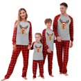 thumbnail image 1 of Onlypjs Family Christmas Pajamas Matching Sets – Plaid Long Sleeve Holiday Sleepwear for Women, Men, Couples, 1 of 6