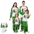 thumbnail image 1 of Onlypjs Family Matching Christmas Pajamas Sets – Holiday PJs for Women, Men – Festive Green Snowflake & Holiday Print Sleepwear, 1 of 7