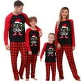 thumbnail image 1 of Onlypjs Family Matching Christmas Pajamas Sets – Holiday Red Plaid Long Sleeve Tops & Pants for Women, Men, Couples, 1 of 6
