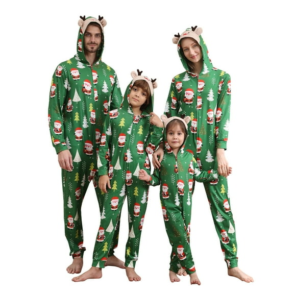 Onlypjs Family Matching Christmas Pajamas Sets – Holiday Reindeer, Santa & Festive Prints – Matching Pajamas for Women, Men, Couples