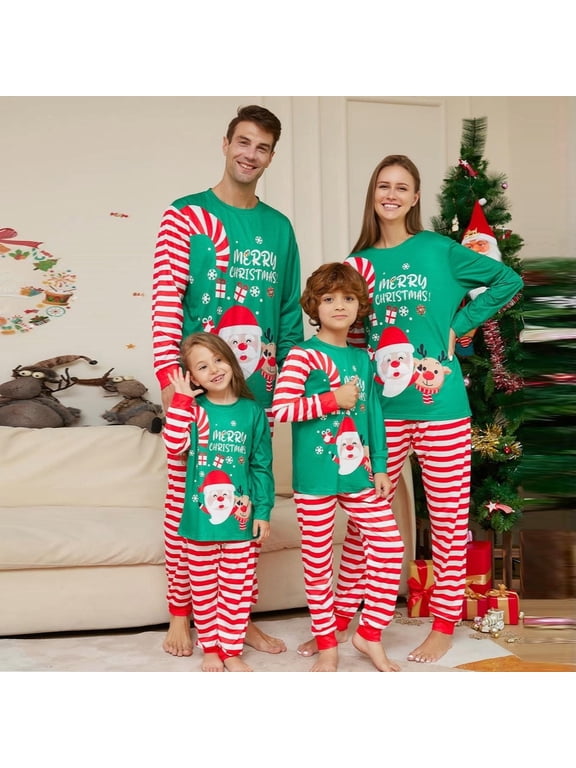 Matching Family Christmas Pajamas Set for Women, Men, Couples