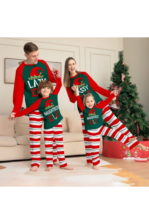 Matching Family Christmas Pajamas Set for Women, Men, Couples
