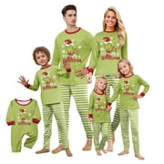 ONLYPJS Merry Gri'nchmas Family Christmas Pajamas Matching Sets – Xmas PJs for Men, Women, Kids, Baby, Couples Sleepwear Loungewear
