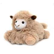 Onmygogo Fuzzy Winter Animal Plush Indoor Slippers for Women and MenSize 7-8.5, brown sheep