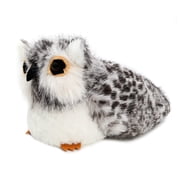 Onmygogo Indoor Fuzzy Winter Animal Plush Slippers for Women and MenSize 9-10.5,owl