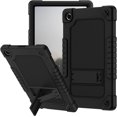 thumbnail image 1 of for Onn 10.4 Inch Tablet Pro Case Kids,Soft Silicone Case for Walmart Onn 10.4 Tablet Pro 2023 (Model:100110603) with Stand with Adjustable Shoulder Strap - Black, 1 of 6