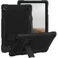 thumbnail image 1 of for Onn 10.4 Tablet Pro 2023 Model: 100110603 Case Built in Kickstand Heavy Duty Hybrid Protective Case Hard Back Shell Case with Shoulder Strap for Walmart Onn 10.4 Tablet Pro (Black+Black), 1 of 6