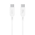 thumbnail image 1 of onn 10 ft USB-C to USB-C Charging Cable, USBIF Certified, White - Compatible with iPhone 16/15 Series, Samsung Galaxy, Note, Pixel Devices, iPad Pro, 1 of 8
