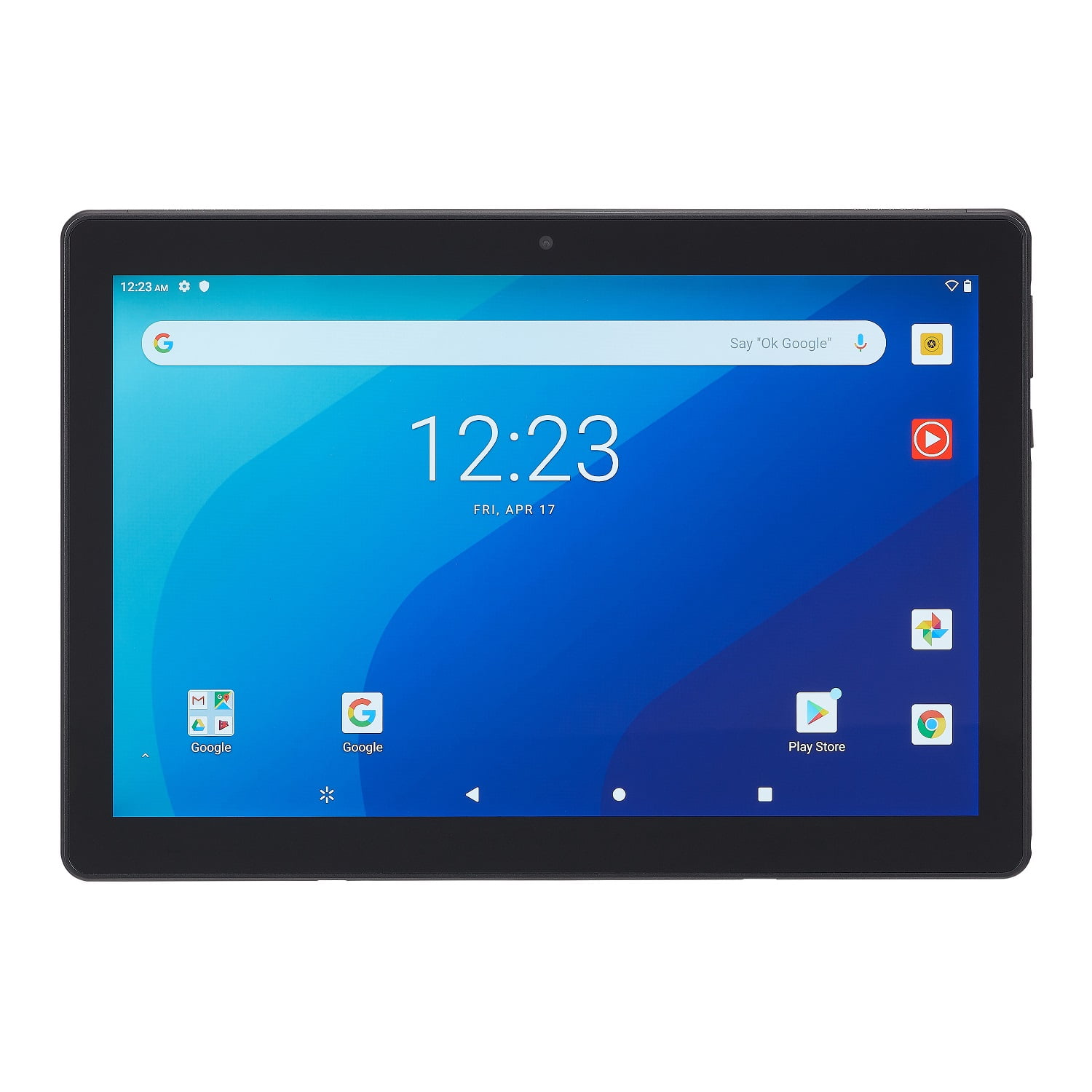Onn 100003562 10.1 Tablet Pro 32GB Memory Android 10, 2GHz Octa-Core Processor, FHD Display, Gray