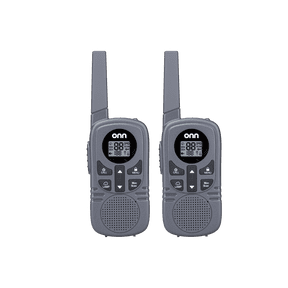 onn Walkie Talkies 16 mile Range With Two Way Radios, LED Light, 121 Privacy Channels, 2 Count