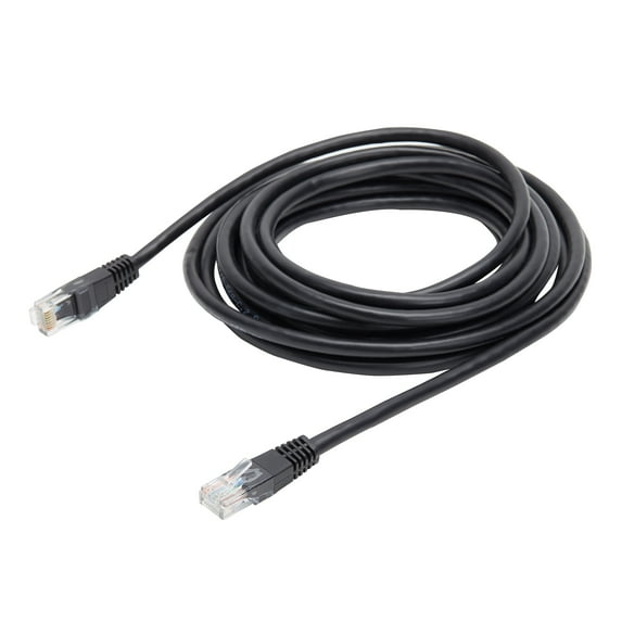 onn 25' CAT6 Networking Cable, Black