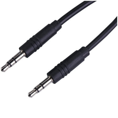 Onn 3-Foot Audio Cable Auxiliary Cord, Black
