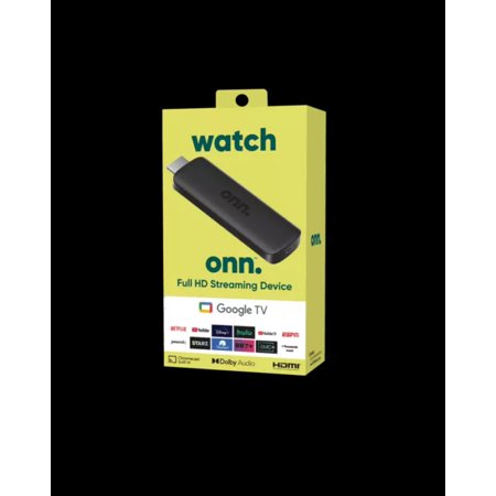 Onn Android TV 2K FHD Streaming Stick -Brand New US Compatible Only