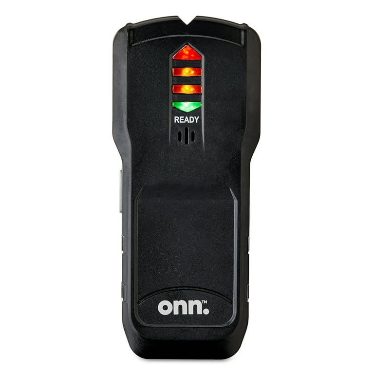 onn. Electronic Stud Finder with LED Light Indicator