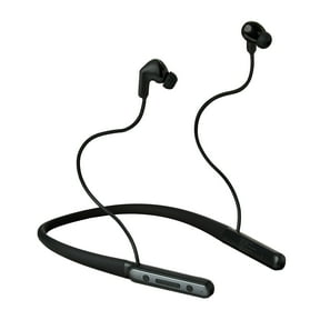 onn Active Noise Canceling Bluetooth Neckband Earphones Black