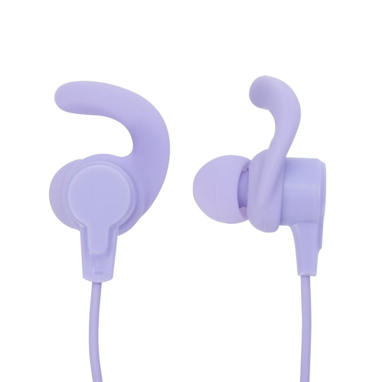 Onn Bluetooth In Ear Earbuds Purple Walmart