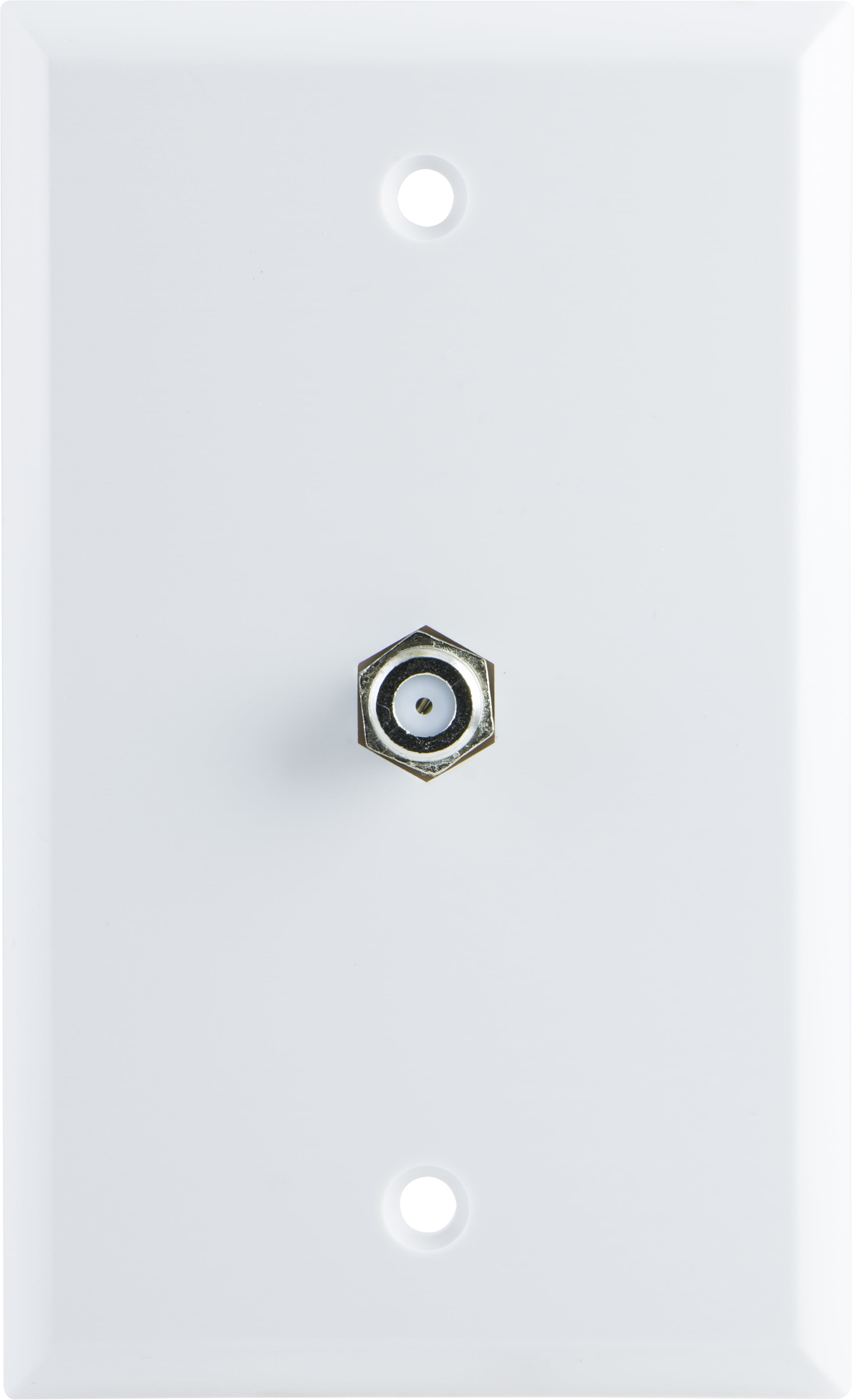 Onn Coax Cable Wall Plate