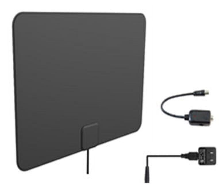 Onn HDTV Digital Amplified Indoor Antenna, 50 Mile Range