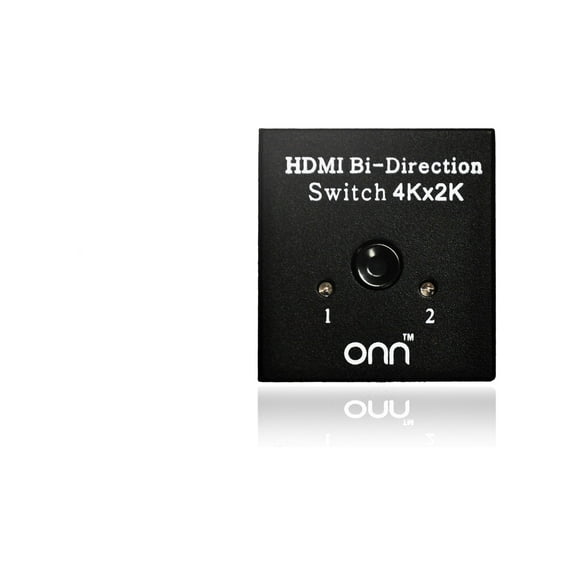 Onn Hdmi Switcher 2 Ports Bi-Direction Manual 4K Switch