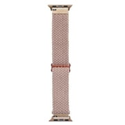 onn Pink Woven Knit Watch Band, Universal Fit for 20mm Watches