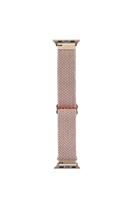 Watch Band, Universal Fit for Apple Watch, Samsung Galaxy & Garmin 20mm, Pink Woven Knit