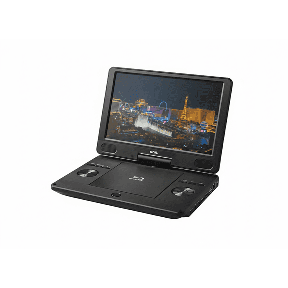 Onn. Portable Blu-Ray Disc/DVD Player with 1080p HD Resolution