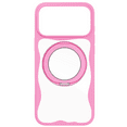 thumbnail image 1 of onn iPhone 17 Pro Max Case, MagSafe Compatible Phone Case Stand with 360 Ring Kickstand for Apple iPhone, Pink, 1 of 8