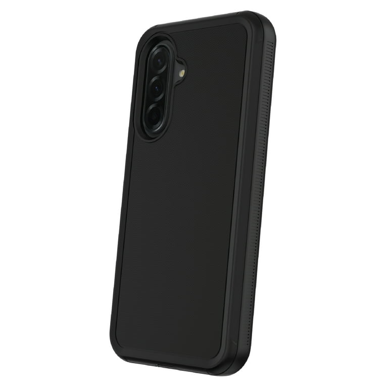 onn Rugged Phone Case for Samsung Galaxy A36 5G - Black