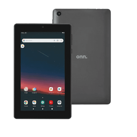 Onn. TBGRY100071481 7" 2 GB RAM 32GB 2.0 GHz Quad-core processor Wi-Fi (2022 Model) Tablet, Charcoal