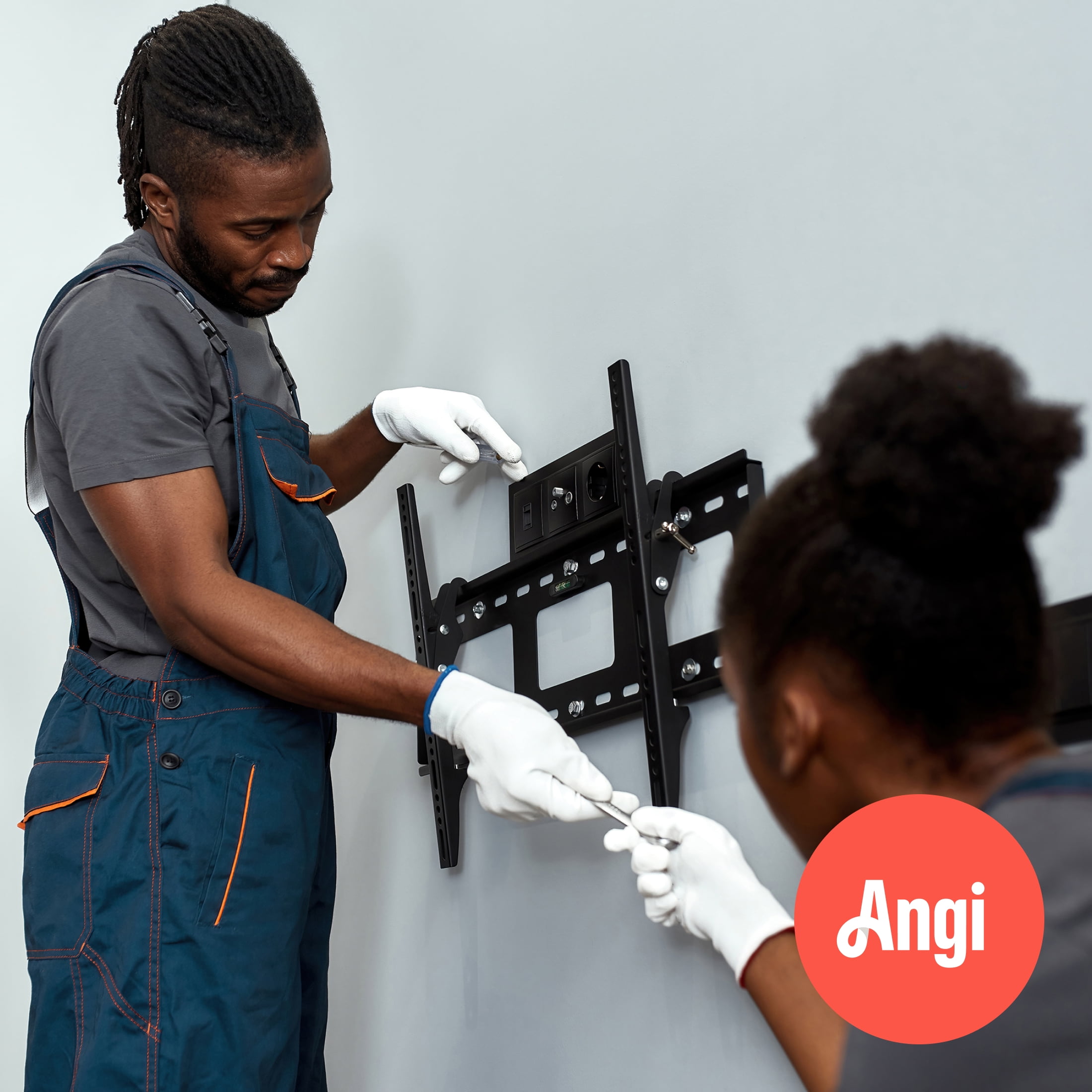 Onn Tilting TV Wall Mount kit for 24" to 84" TVs with Expert Wall