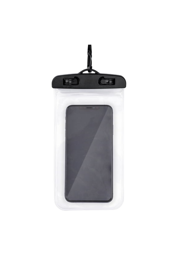 Waterproof Phone Pouch, Clear Compatible with iPhone, Samsung, Google, and Huawei with screens up to 7