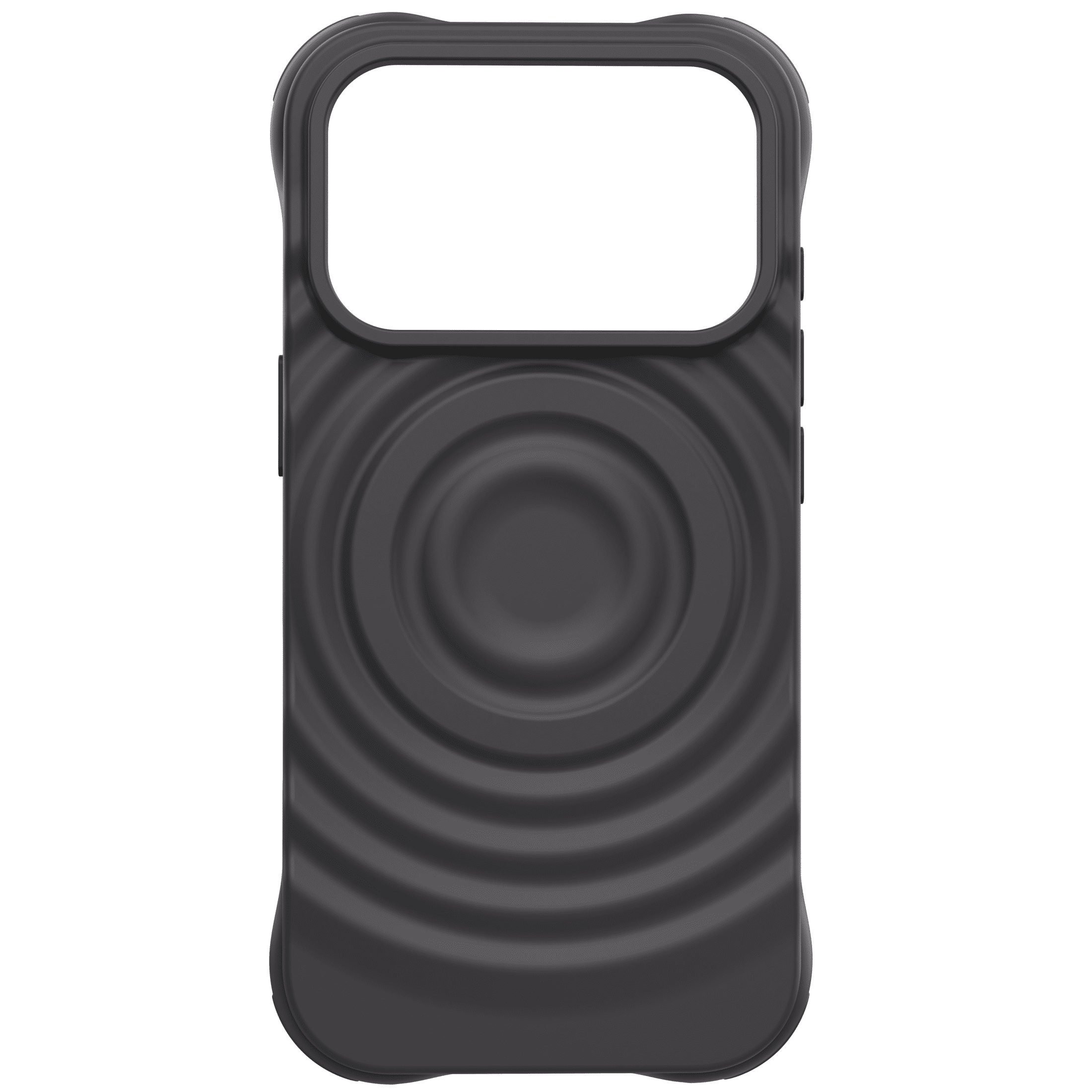onn iPhone 17 Pro Case, MagSafe Compatible Bumper Case for Apple iPhone, Black